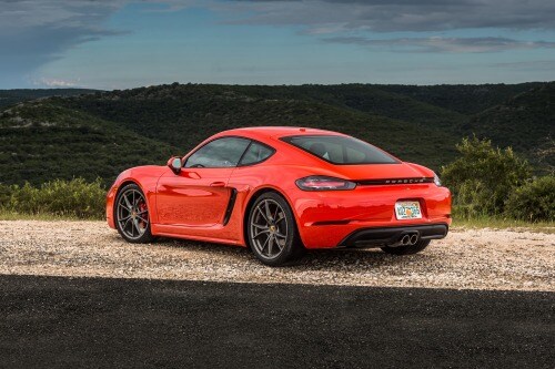 2017 Porsche 718 Cayman S Coupe Exterior