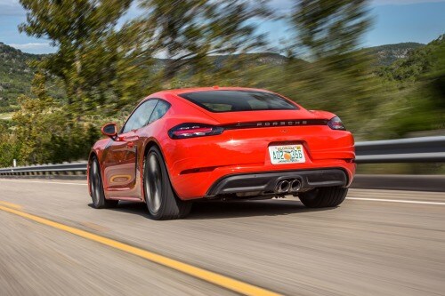 2017 Porsche 718 Cayman S Coupe Exterior