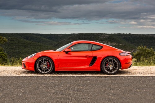 2017 Porsche 718 Cayman S Coupe Profile