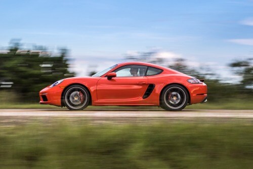 2017 Porsche 718 Cayman S Coupe Profile