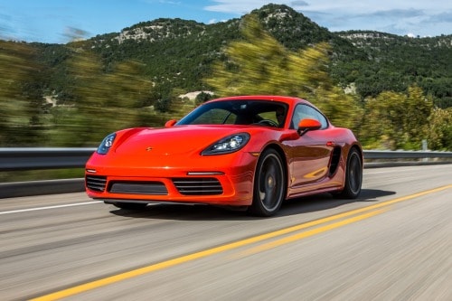 2018 Porsche 718 Cayman S Coupe Exterior