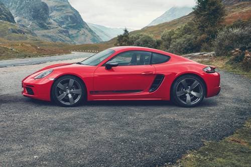 2020 Porsche 718 Cayman T Coupe Profile