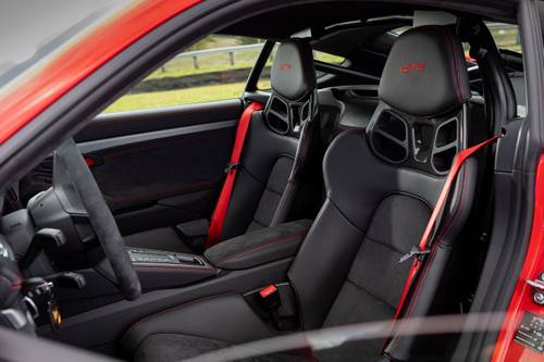 2021 Porsche 718 Cayman GT4 Coupe Interior Detail