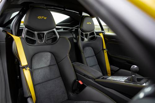 2021 Porsche 718 Cayman GT4 Coupe Interior Detail
