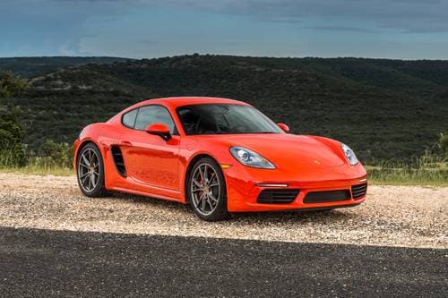 2021 Porsche 718 Cayman S Coupe Exterior Shown