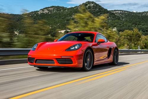 2021 Porsche 718 Cayman S Coupe Exterior Shown