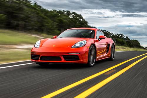 2021 Porsche 718 Cayman S Coupe Exterior Shown