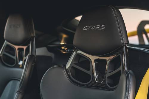 2024 Porsche 718 Cayman GT4 RS Coupe Interior Detail