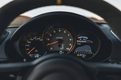 2024 Porsche 718 Cayman GT4 RS Coupe Gauge Cluster