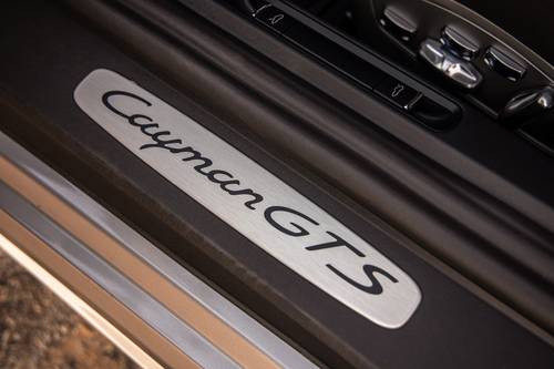 2025 Porsche 718 Cayman GTS 4.0 Coupe Interior Detail