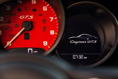 2025 Porsche 718 Cayman GTS 4.0 Coupe Gauge Cluster