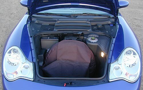 2002 Porsche 911 Carrera Cabriolet Cargo Area