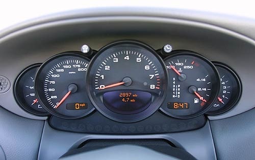 2002 Porsche 911 Gauge Cluster