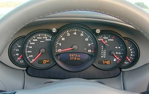 2002 Porsche 911 Carrera Tiptronic Gauge Cluster