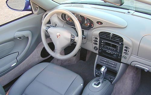 2002 Porsche 911 Carrera Tiptronic Cabriolet Interior