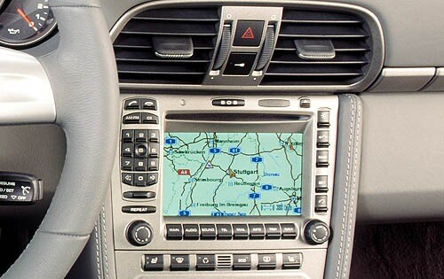 2006 Porsche 911 Carrera 4 Center Console, European Model Shown