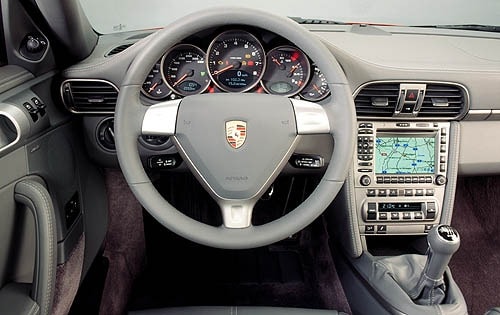 2006 Porsche 911 Carrera 4 Interior, European Model Shown