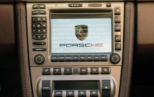 2006 Porsche 911 Center Console