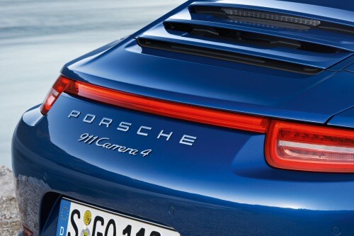 2013 Porsche 911 Convertible Rear Badge