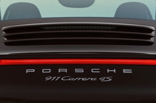 2013 Porsche 911 Coupe Rear Badge
