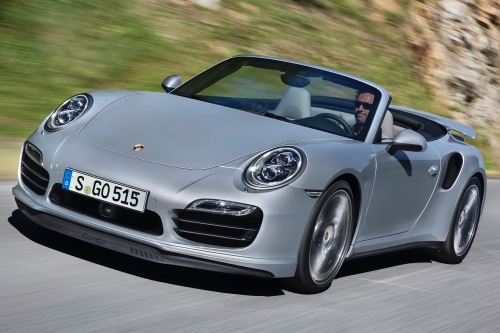 2015 Porsche 911 Turbo Convertible Exterior Shown