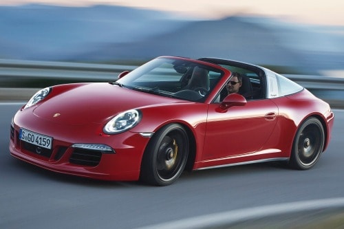 2015 Porsche 911 Targa 4 GTS Coupe Exterior Shown.