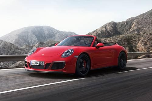 2017 Porsche 911 Carrera 4 GTS Convertible Exterior