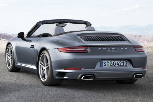 2017 Porsche 911 Carrera Convertible Exterior Shown