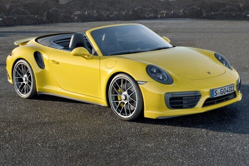 2017 Porsche 911 Turbo S Convertible Exterior