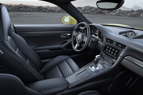 2017 Porsche 911 Turbo S Convertible Interior Shown