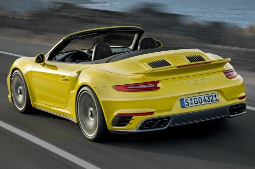 2017 Porsche 911 Turbo S Convertible Exterior