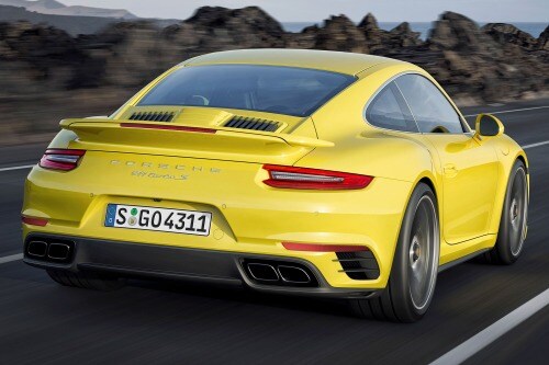 2017 Porsche 911 Turbo S Coupe Exterior