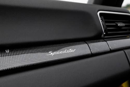 2019 Porsche 911 Speedster Convertible Interior Detail
