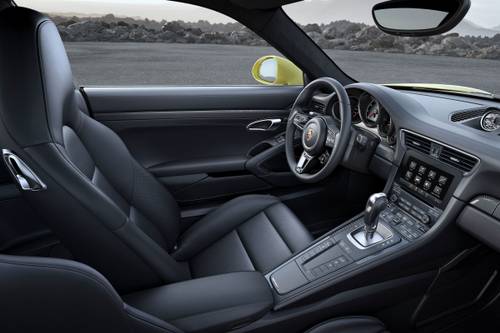 2019 Porsche 911 Turbo S Convertible Interior Shown