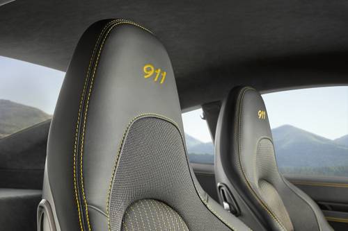 2019 Porsche 911 Carrera T Coupe Interior Detail