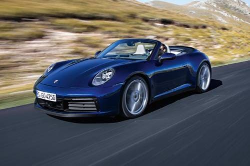 2020 Porsche 911 Carrera 4S Convertible Exterior Shown