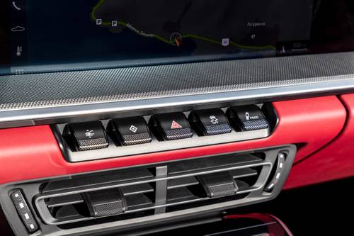 2021 Porsche 911 Carrera 4S Convertible Interior Detail