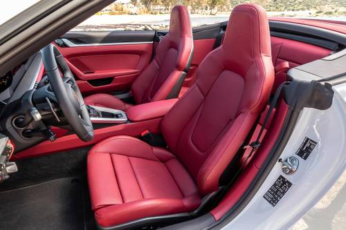 2021 Porsche 911 Carrera 4S Convertible Interior Shown