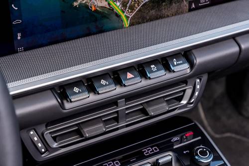 2021 Porsche 911 Carrera S Convertible Interior Detail