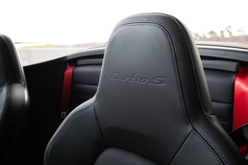 2021 Porsche 911 Turbo S Convertible Interior Detail