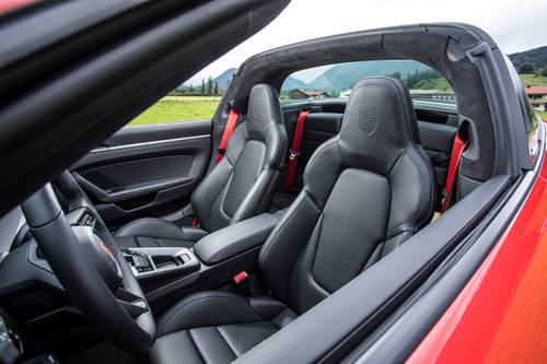2021 Porsche 911 Targa 4S Coupe Interior Detail