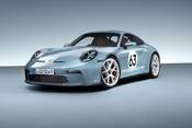 2024 Porsche 911 S/T Coupe Exterior. Heritage Design Package Shown.