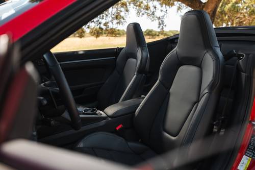 2025 Porsche 911 Carrera Convertible Interior Detail