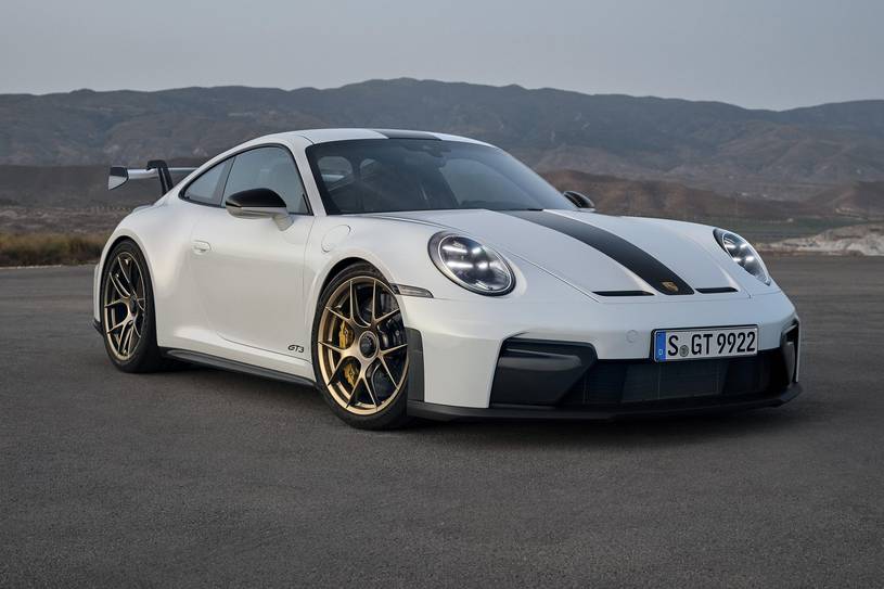 2025 Porsche 911 GT3 Coupe Exterior. Weissach Package Shown.