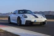 2025 Porsche 911 GT3 Coupe Exterior. Weissach Package Shown.