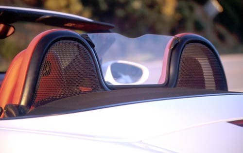 2000 Porsche Boxster Rear Windscreen