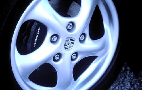 2000 Porsche Boxster Wheel Detail