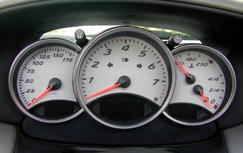 2000 Porsche Boxster Gauge Cluster