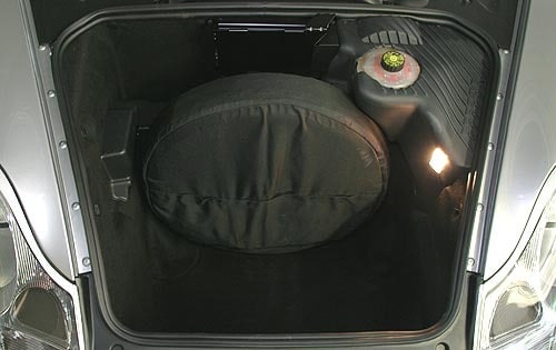 2004 Porsche Boxster S Cargo Area