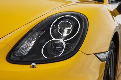 2014 Porsche Boxster S Convertible Headlamp Detail